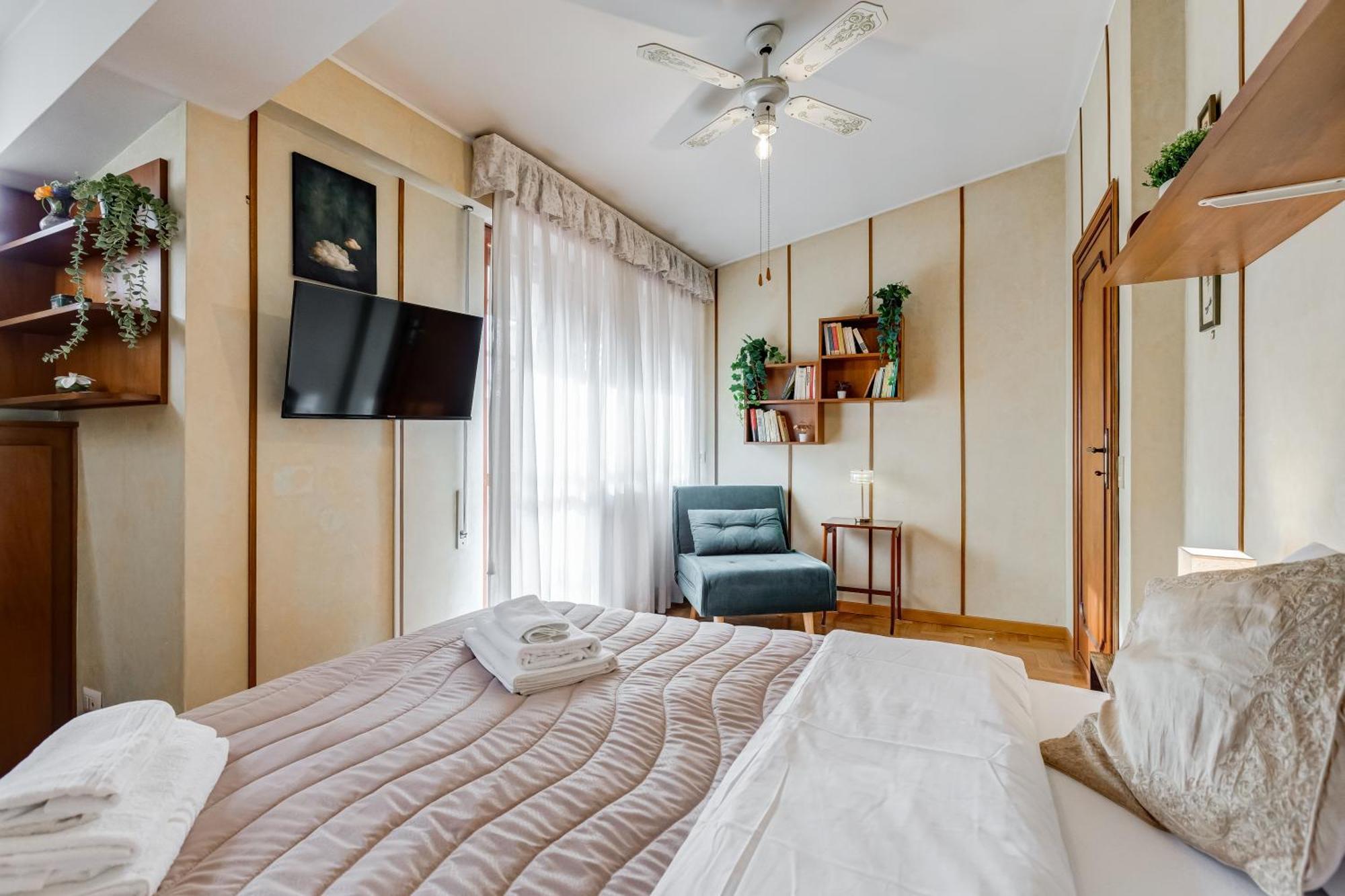 The Elegant Penthouse - Ampio Attico Con Posto Auto * Rom